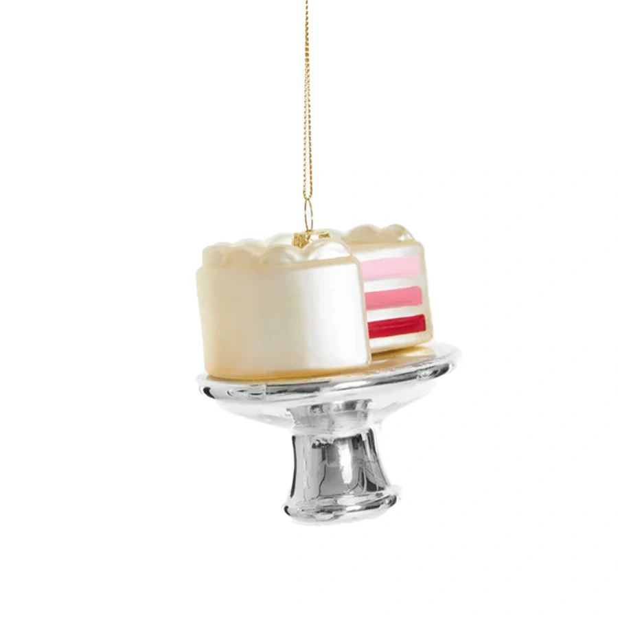 Yup Kerstornament Gender Reveal Taart - Roze - afbeelding 3