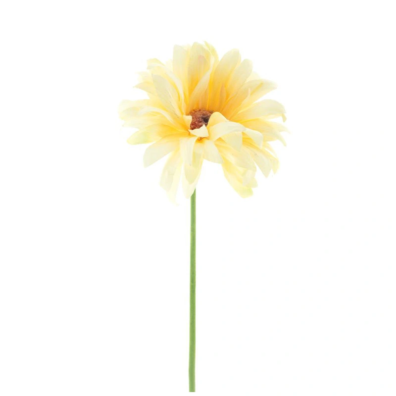 Kunstbloem Gerbera Lotte Crème - 76 cm