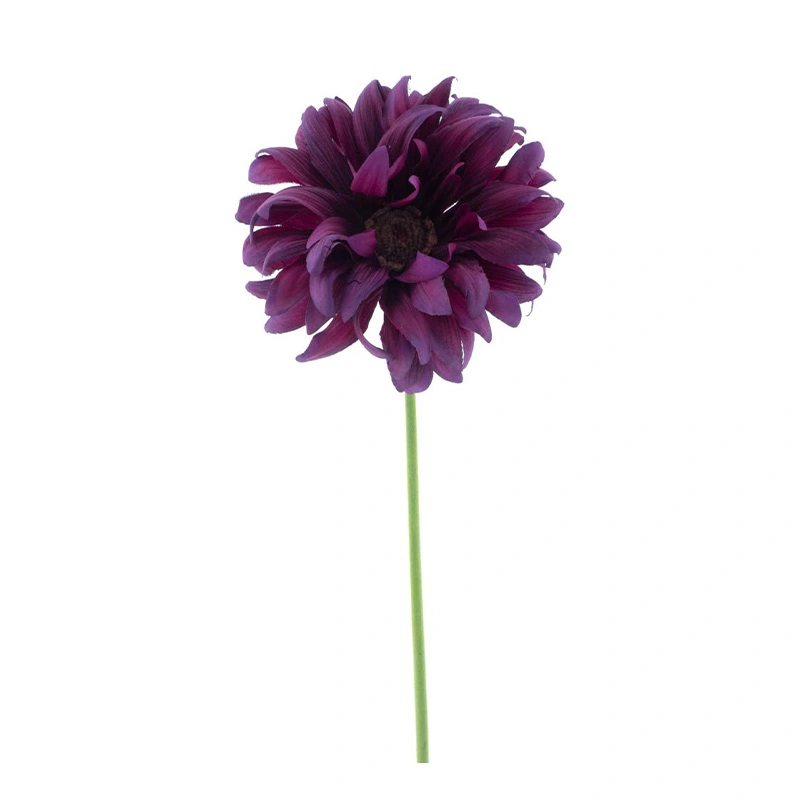 Kunstbloem Gerbera Lotte Paars - 76 cm