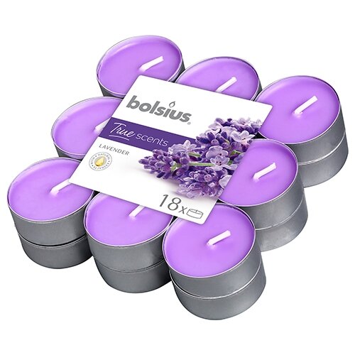 pistool Vereniging kaart Bolsius Geurtheelichten True Scents Lavender - 18 st. koop je bij De Boet