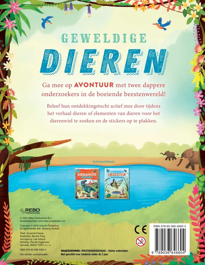 Geweldige Dieren Stickerboek - afbeelding 2