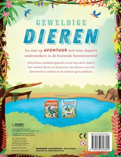 Geweldige Dieren Stickerboek - afbeelding 2