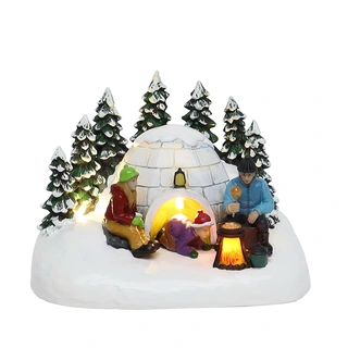 Santaville Gezin met Iglo LED