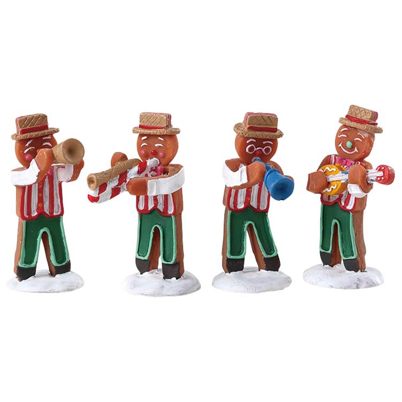 Lemax Gingerbread Jazz - 4 st.