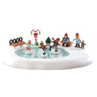 Lemax Gingerbread Skating Pond