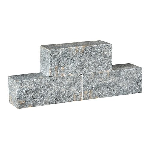 Graniet Dark Grey donkergrijs 30x12x12cm - afbeelding 1