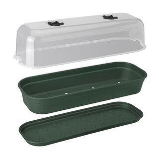 Elho Green Basics Kweektray Schotel L - Groen - afbeelding 2