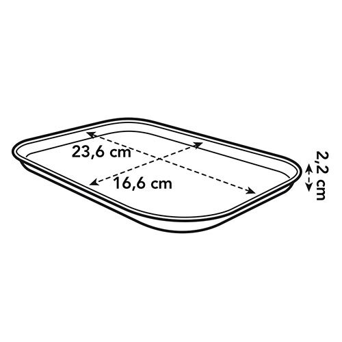 Elho Green Basics Kweektray Schotel S - Antraciet - afbeelding 2