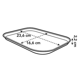 Elho Green Basics Kweektray Schotel S - Antraciet - afbeelding 2