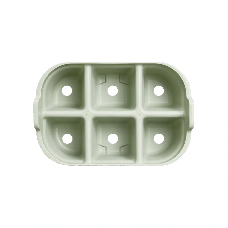 Elho Green Basics Zaaitray 22 cm - Steengroen - afbeelding 3