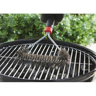 Weber Grillborstel driezijdig 30 cm - afbeelding 3