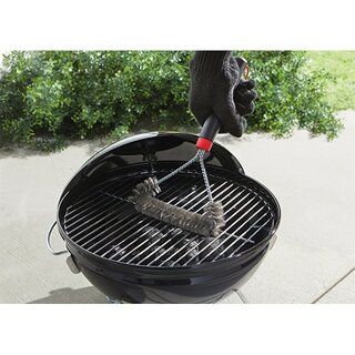 Weber Grillborstel driezijdig 30 cm - afbeelding 4