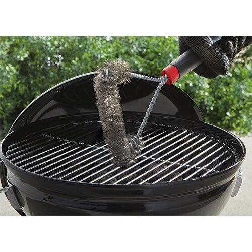 Weber Grillborstel driezijdig 30 cm - afbeelding 5