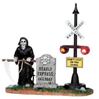 Lemax Grim Railway Switchman