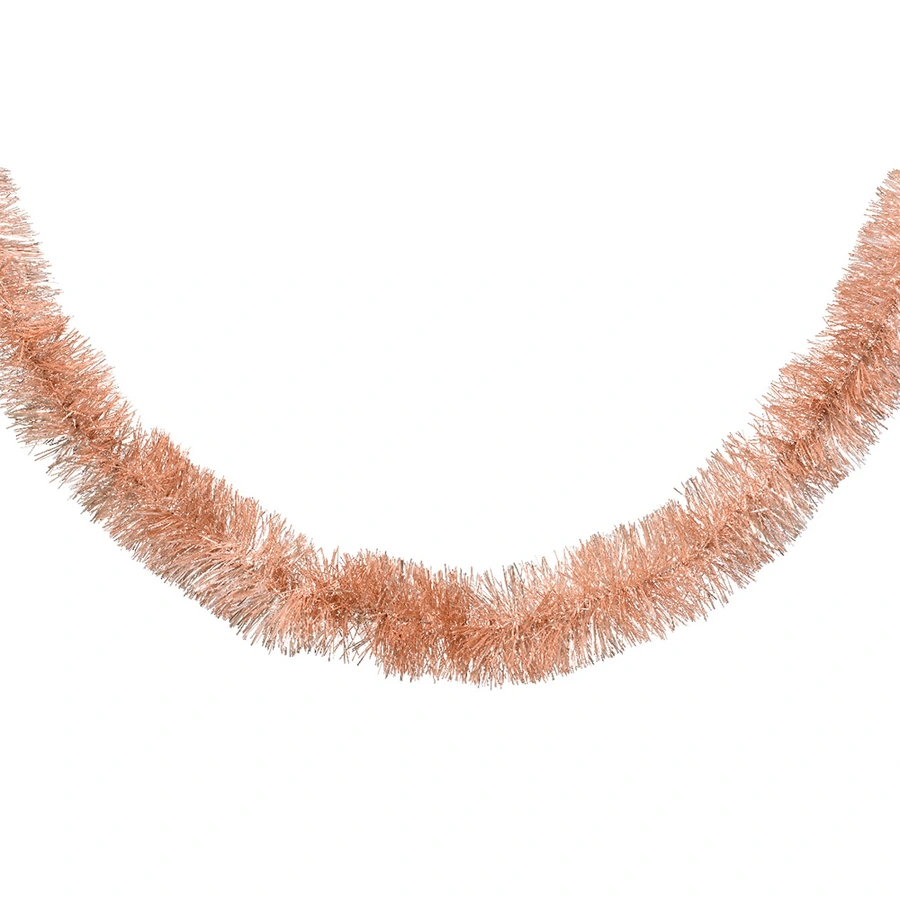 Guirlande Lametta Ø10 cm - Peach Pearl