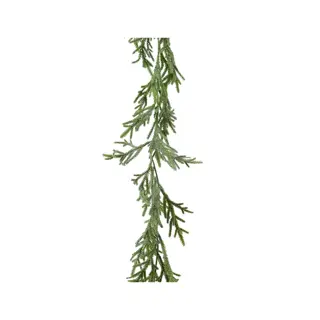 Kersttak Slinger Groen Glitter - 180 cm