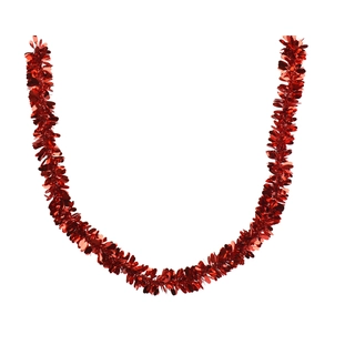 Guirlande Lametta Kerstrood Shiny - 200 cm