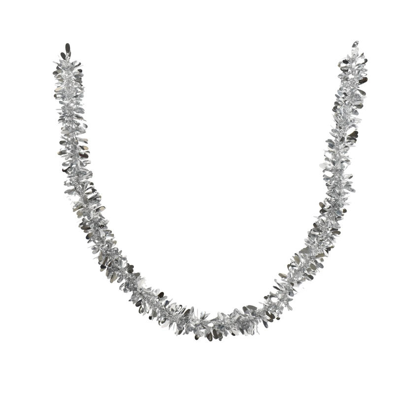 Guirlande Lametta Zilver Shiny - 200 cm