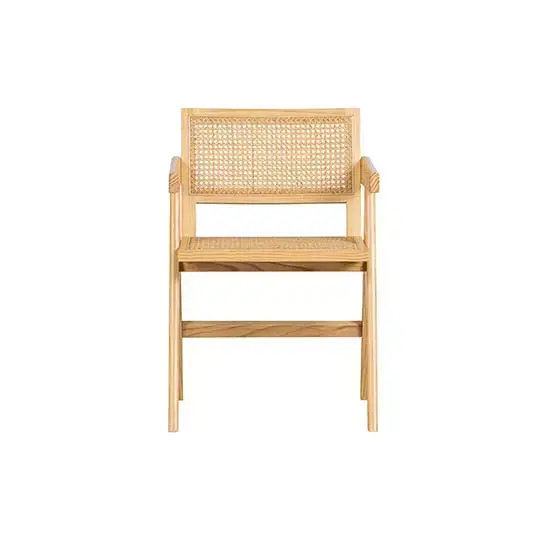 Woood Exclusive Gunn Eetkamerstoel Rattan / Hout Naturel - afbeelding 3