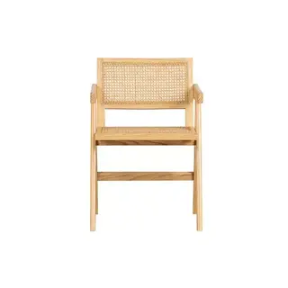 Woood Exclusive Gunn Eetkamerstoel Rattan / Hout Naturel - afbeelding 3