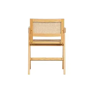 Woood Exclusive Gunn Eetkamerstoel Rattan / Hout Naturel - afbeelding 5