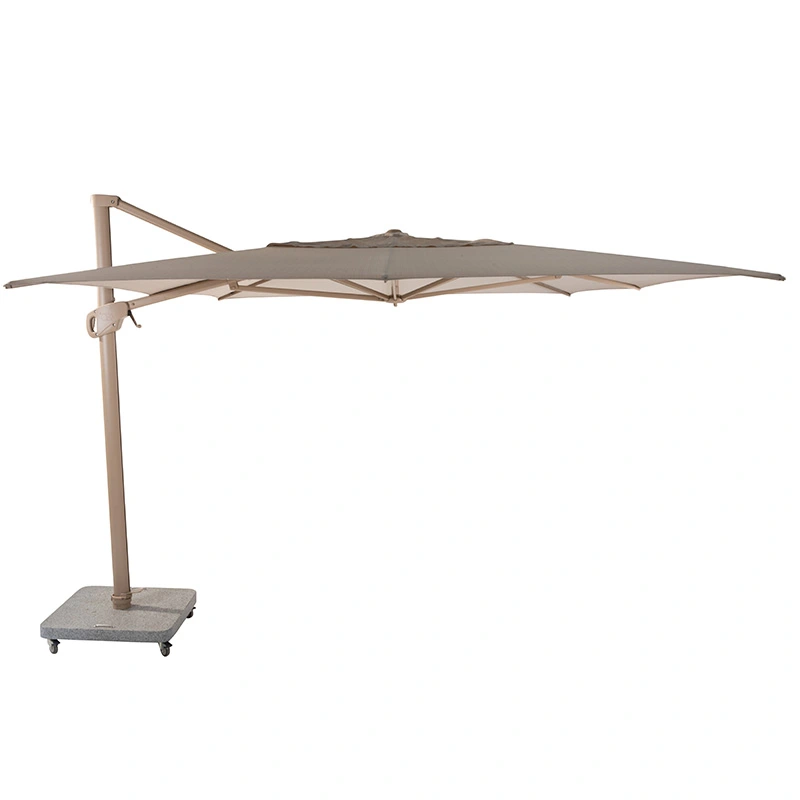 4 Seasons Outdoor Hacienda Zweefparasol 300x400 - Sand/Latte Frame - afbeelding 4