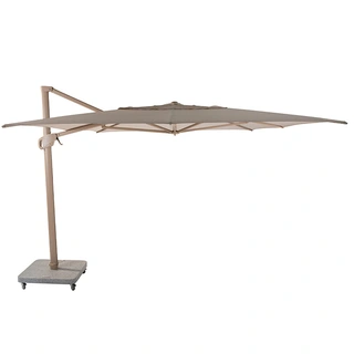 4 Seasons Outdoor Hacienda Zweefparasol 300x400 - Sand/Latte Frame - afbeelding 4