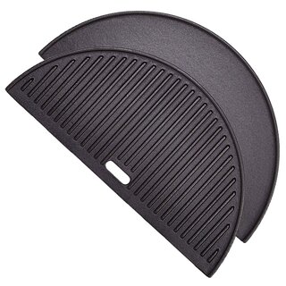 Half Moon Cast Iron Reversible Griddle - Classic Joe