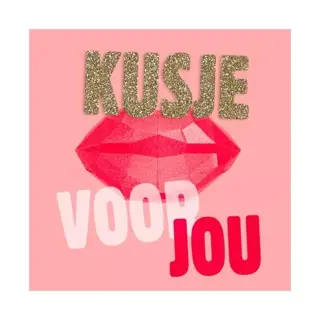 Hallmark Wenskaart - Kusje voor jou