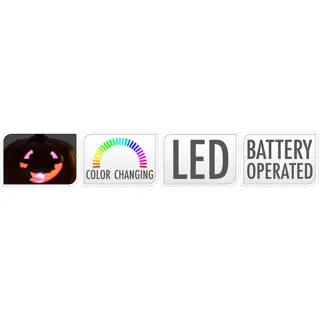 Halloween Pompoen Gezicht LED - afbeelding 2