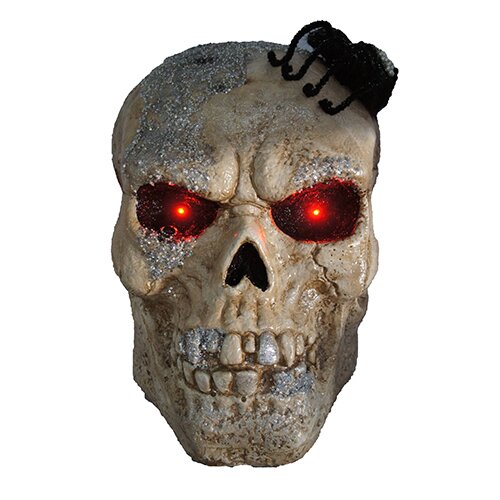 Halloween LED Skull Spider