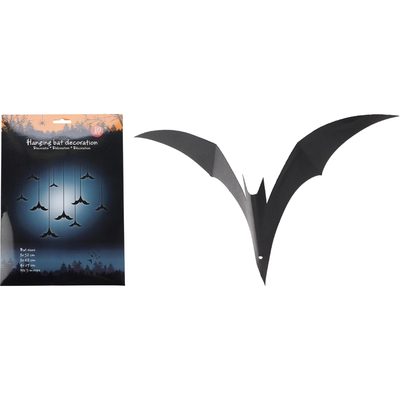 Hangdeco Halloween vleermuis