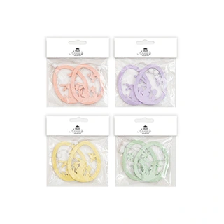 Paashanger Hout Ei Pastel 2 st. - Assorti | Tuincentrum De Boet