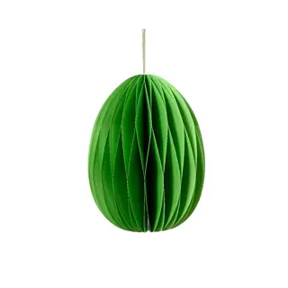 Hanger Papier Ei 13 cm - Groen | Tuincentrum De Boet