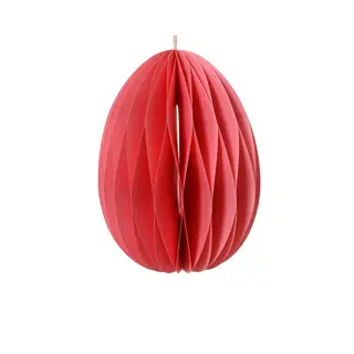 Hanger Papier Ei 13 cm - Roze | Tuincentrum De Boet