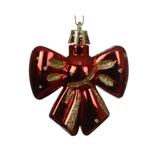 Kersthanger Strik - Kerstrood/Goud