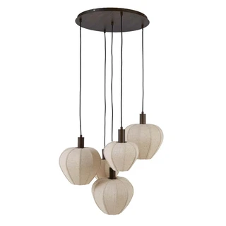 Light & Living Hanglamp Huxi 5-Lichts - Ø76x140 cm - afbeelding 4