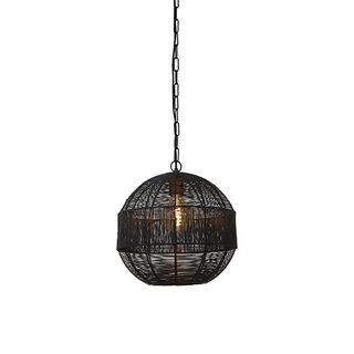 Light & Living Hanglamp Ø35x38 cm PILKA mat zwart - afbeelding 2