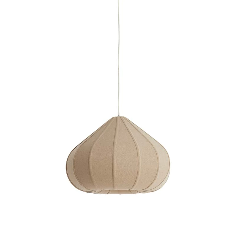 Light & Living Hanglamp Zubeda Naturel - Ø50x34 cm - afbeelding 1