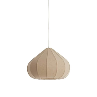 Light & Living Hanglamp Zubeda Naturel - Ø50x34 cm
