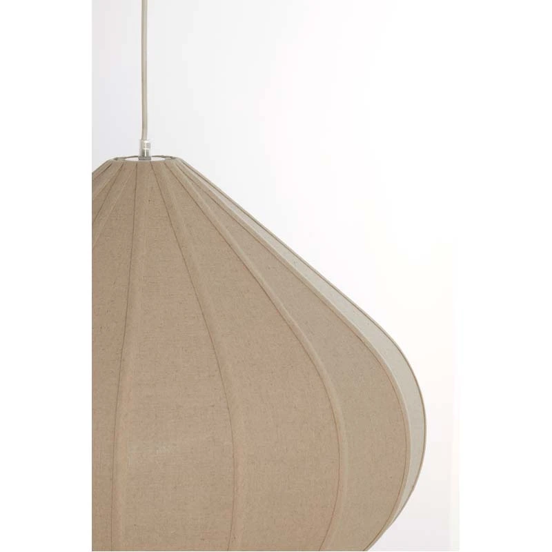 Light & Living Hanglamp Zubeda Naturel - Ø50x34 cm - afbeelding 3