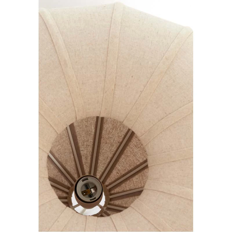 Light & Living Hanglamp Zubeda Naturel - Ø50x34 cm - afbeelding 4