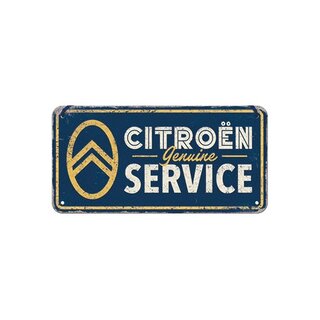 Hangplaat Metaal Citroen Genuine Service - afbeelding 2