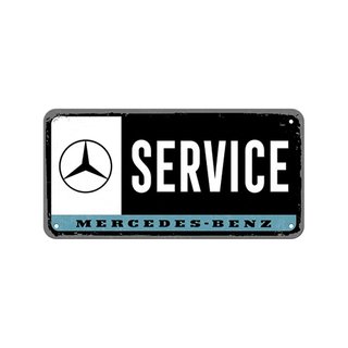 Hangplaat Metaal Mercedes Service - afbeelding 2