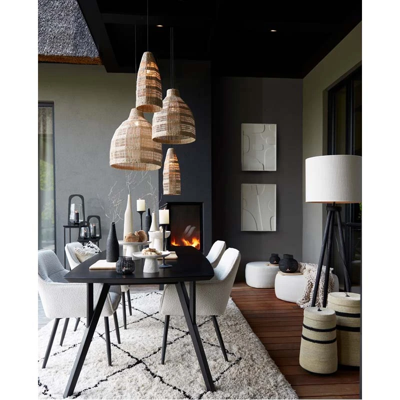 Light & Living Hanglamp Latika Naturel - Ø20x42 cm - afbeelding 7