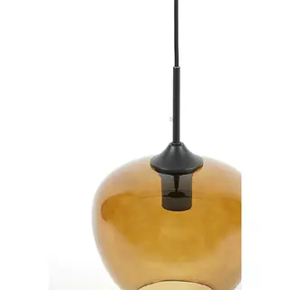 Light & Living Hanglamp Mayson Bruin - Ø23x18 cm - afbeelding 2