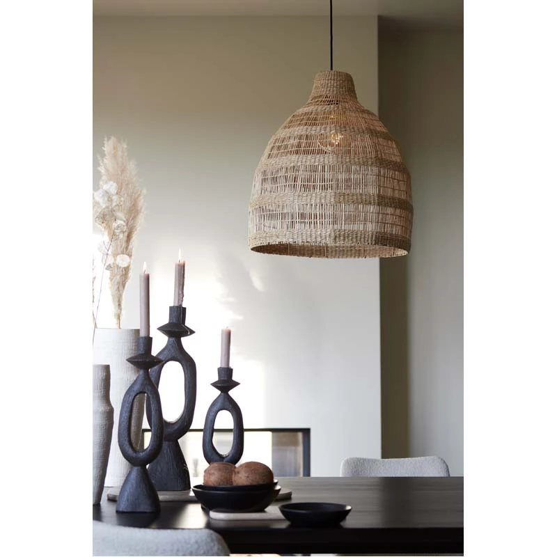 Light & Living Hanglamp Sagar Naturel - Ø50x57 cm - afbeelding 7