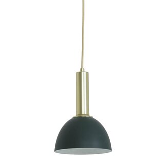 Light & Living Hanglamp Ø20x13 cm BOSTE donker groen-goud - afbeelding 1