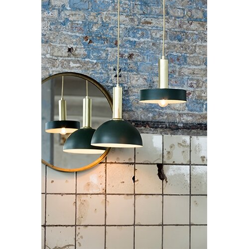 Light & Living Hanglamp Ø25x13 cm BOSTE donker groen-goud - afbeelding 4