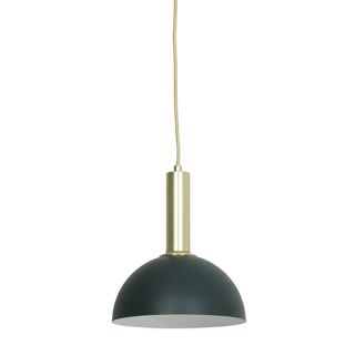 Light & Living Hanglamp Ø25x13 cm BOSTE donker groen-goud - afbeelding 1